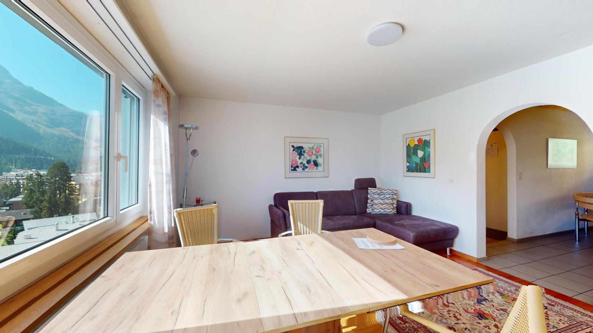 圣莫里茨Haus Leibnitzer公寓 外观 照片