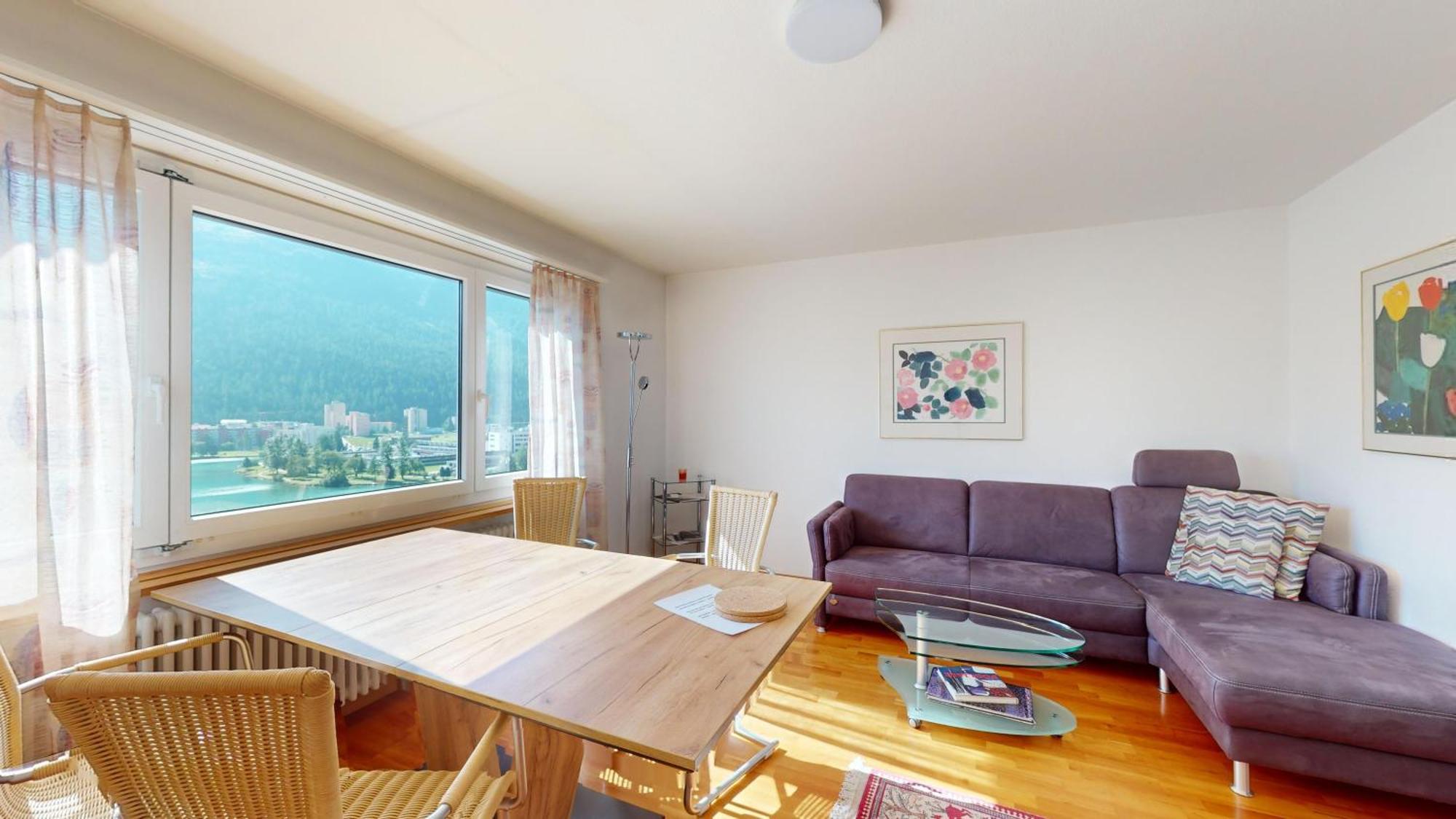 圣莫里茨Haus Leibnitzer公寓 外观 照片